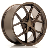 Cerchio in Lega JAPAN RACING SL01 Flow Formed 17x8 ET20-45 5H con foratura su misura Matt Bronze