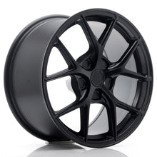 Load image into Gallery viewer, Cerchio in Lega JAPAN RACING SL01 17x9 ET20-50 5H con foratura su misura Matt Black