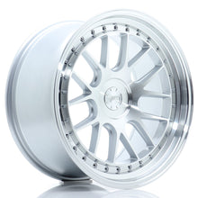 Load image into Gallery viewer, Cerchio in Lega JAPAN RACING JR40 19x9,5 ET15-30 5H con foratura su misura Silver Machined Face