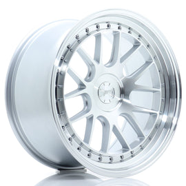 Cerchio in Lega JAPAN RACING JR40 19x9,5 ET15-30 5H con foratura su misura Silver Machined Face