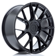 Load image into Gallery viewer, Cerchio in Lega JAPAN RACING JR42 19x8,5 ET25-45 5H con foratura su misura Gloss Black