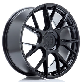 Cerchio in Lega JAPAN RACING JR42 19x8,5 ET35 5x112 Gloss Black
