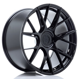 Cerchio in Lega JAPAN RACING JR42 20x10,5 ET20-48 5H con foratura su misura Gloss Black