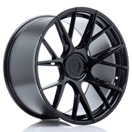 Cerchio in Lega JAPAN RACING JR42 20x11 ET20-35 5H con foratura su misura Gloss Black