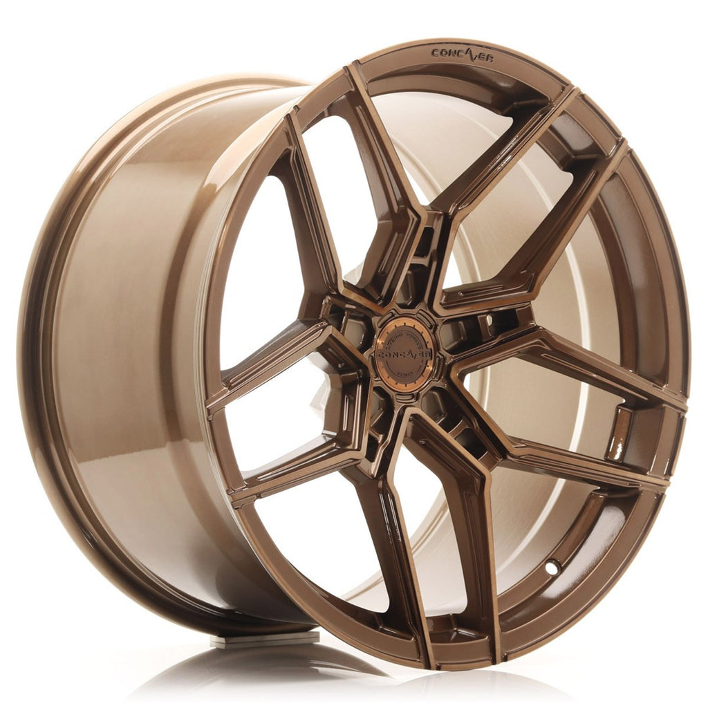 Cerchio in Lega CONCAVER CVR5 19x8.5 ET20-45 con foratura su misura Brushed Bronze