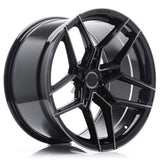 Cerchio in Lega CONCAVER CVR5 19x8.5 ET20-45 con foratura su misura Double Tinted Black