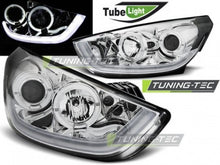 Carica l&#39;immagine nel visualizzatore di Gallery, Fari Anteriori HYUNDAI TUCSON IX35 10-13 CHROME TUBE LIGHT
