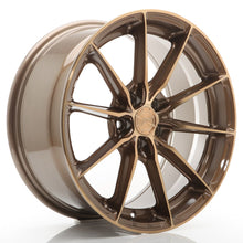 Load image into Gallery viewer, Cerchio in Lega JAPAN RACING JR37 17x8 ET20-40 5H con foratura su misura Platinum Bronze