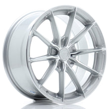Load image into Gallery viewer, Cerchio in Lega JAPAN RACING JR37 17x8 ET20-40 5H con foratura su misura Silver Machined Face