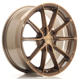 Cerchio in Lega JAPAN RACING JR37 18x8 ET20-45 5H con foratura su misura Platinum Bronze