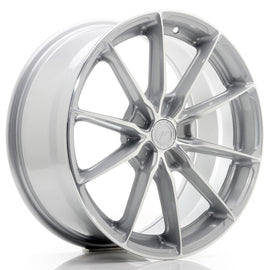 Cerchio in Lega JAPAN RACING JR37 18x8 ET35 5x114,3 Silver Machined