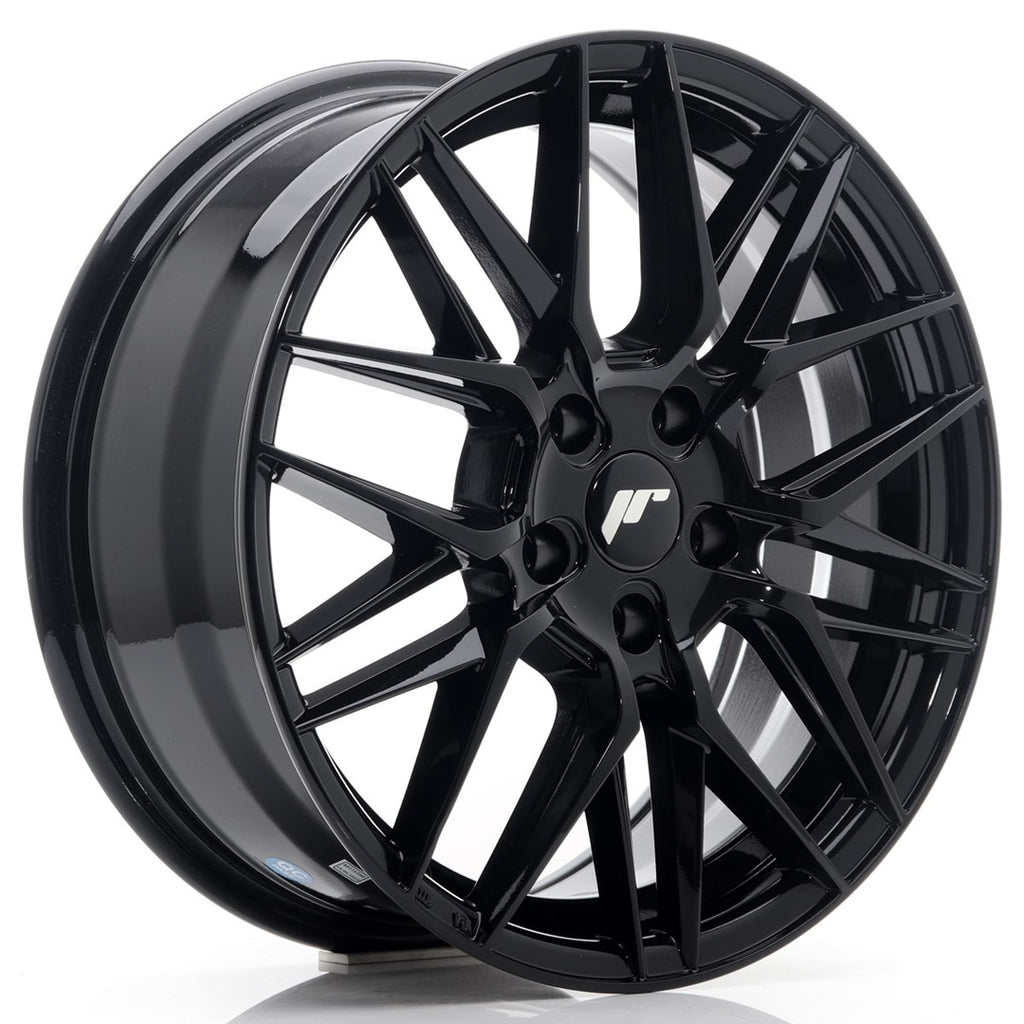 Cerchio in Lega JAPAN RACING JR28 17x7 ET35 5x100 Gloss Black