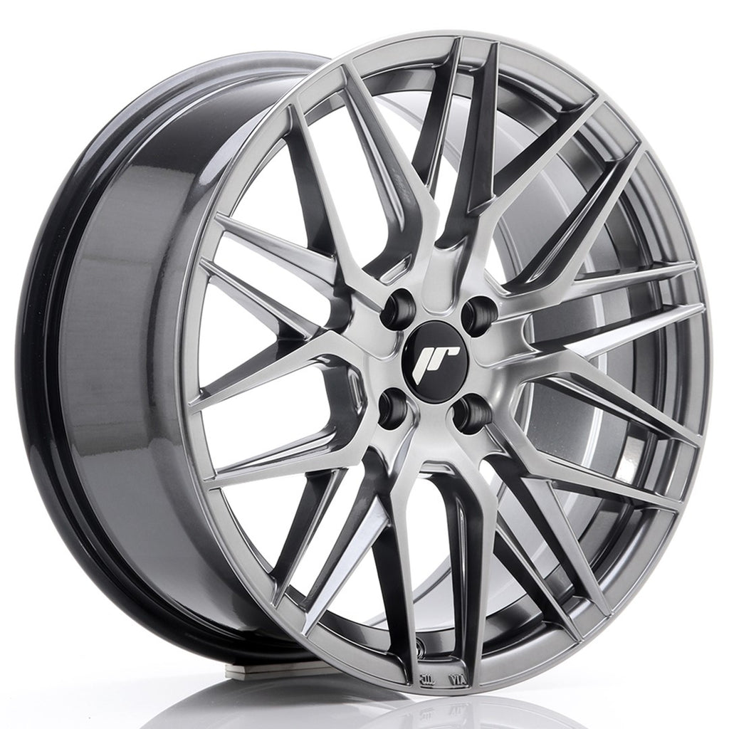 Cerchio in Lega JAPAN RACING JR28 17x8 ET40 4x108 Hyper Black