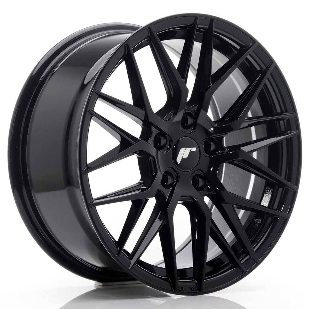 Cerchio in Lega JAPAN RACING JR28 17x8 ET35 5x100 Glossy Black