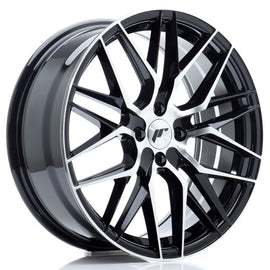 Cerchio in Lega JAPAN RACING JR28 18x7,5 ET40 4x100 Gloss Black Machined Face