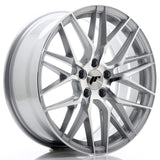 Cerchio in Lega JAPAN RACING JR28 18x7.5 ET40 5x114.3 Silver Machined Face