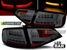 Carica l&#39;immagine nel visualizzatore di Gallery, Fanali Posteriori a Led SMOKE per AUDI A4 B8 08-11 SEDAN