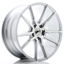 Cerchio in Lega JAPAN RACING JR21 19x8,5 ET40 5x114,3 Silver Machined Face