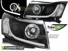 Carica l&#39;immagine nel visualizzatore di Gallery, Fari Anteriori CHEVROLET CRUZE 09-12 TUBE LIGHT BLACK