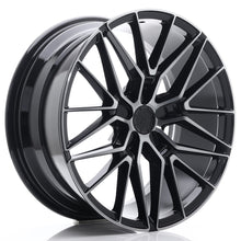 Load image into Gallery viewer, Cerchio in Lega JAPAN RACING JR38 19x8.5 ET45 5x112 Black Brushed w/ Tinted Face