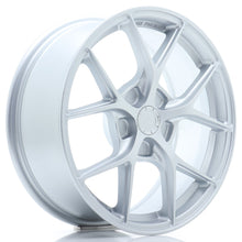 Load image into Gallery viewer, Cerchio in Lega JAPAN RACING SL01 17x7 ET20-40 5H con foratura su misura Matt Silver