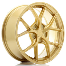 Load image into Gallery viewer, Cerchio in Lega JAPAN RACING SL01 17x7 ET20-40 5H con foratura su misura Gold