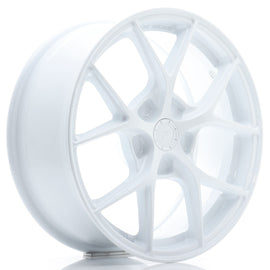 Cerchio in Lega JAPAN RACING SL01 17x7 ET20-40 5H con foratura su misura White