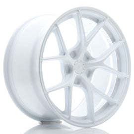 Cerchio in Lega JAPAN RACING SL01 18x9,5 ET25-38 5H con foratura su misura White