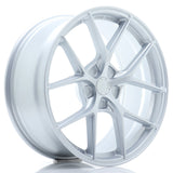 Cerchio in Lega JAPAN RACING SL01 Flow Formed 19x8.5 ET20-45 5H con foratura su misura Matt Silver