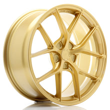 Load image into Gallery viewer, Cerchio in Lega JAPAN RACING SL01 19x8,5 ET20-45 5H con foratura su misura Gold