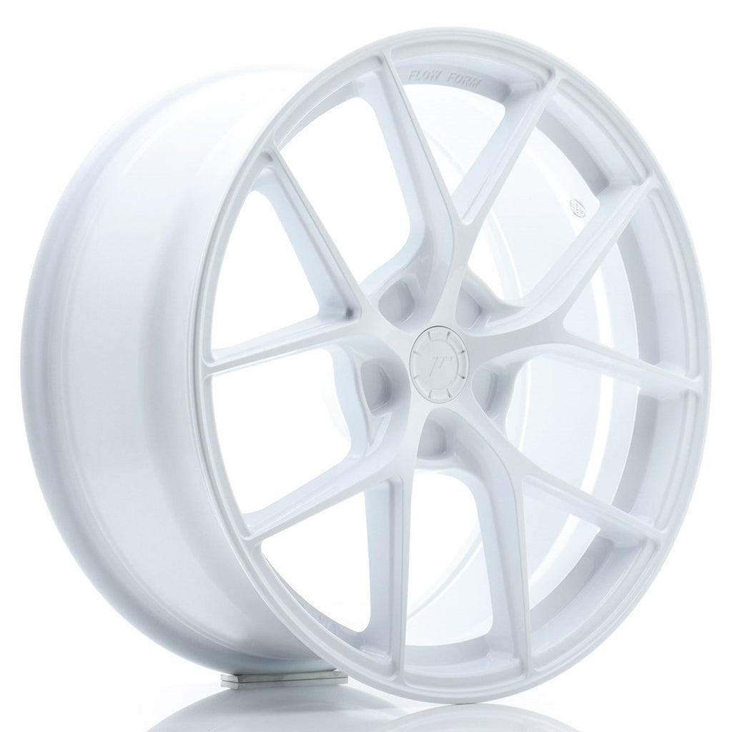 Cerchio in Lega JAPAN RACING SL01 19x8,5 ET20-45 5H con foratura su misura White
