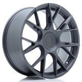 Cerchio in Lega JAPAN RACING JR42 19x8.5 ET25-45 5H con foratura su misura Matt Gun Metal