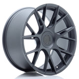 Cerchio in Lega JAPAN RACING JR42 19x9.5 ET20-42 5H con foratura su misura Matt Gun Metal