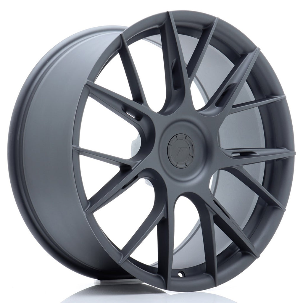 Cerchio in Lega JAPAN RACING JR42 20x8,5 ET20-45 5H con foratura su misura Matt Gun Metal