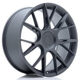 Cerchio in Lega JAPAN RACING JR42 20x9 ET20-50 5H con foratura su misura Matt Gun Metal