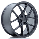 Cerchio in Lega JAPAN RACING SL01 FORGIATI 20x9 ET20-51 5H con foratura su misura Matt Gun Metal