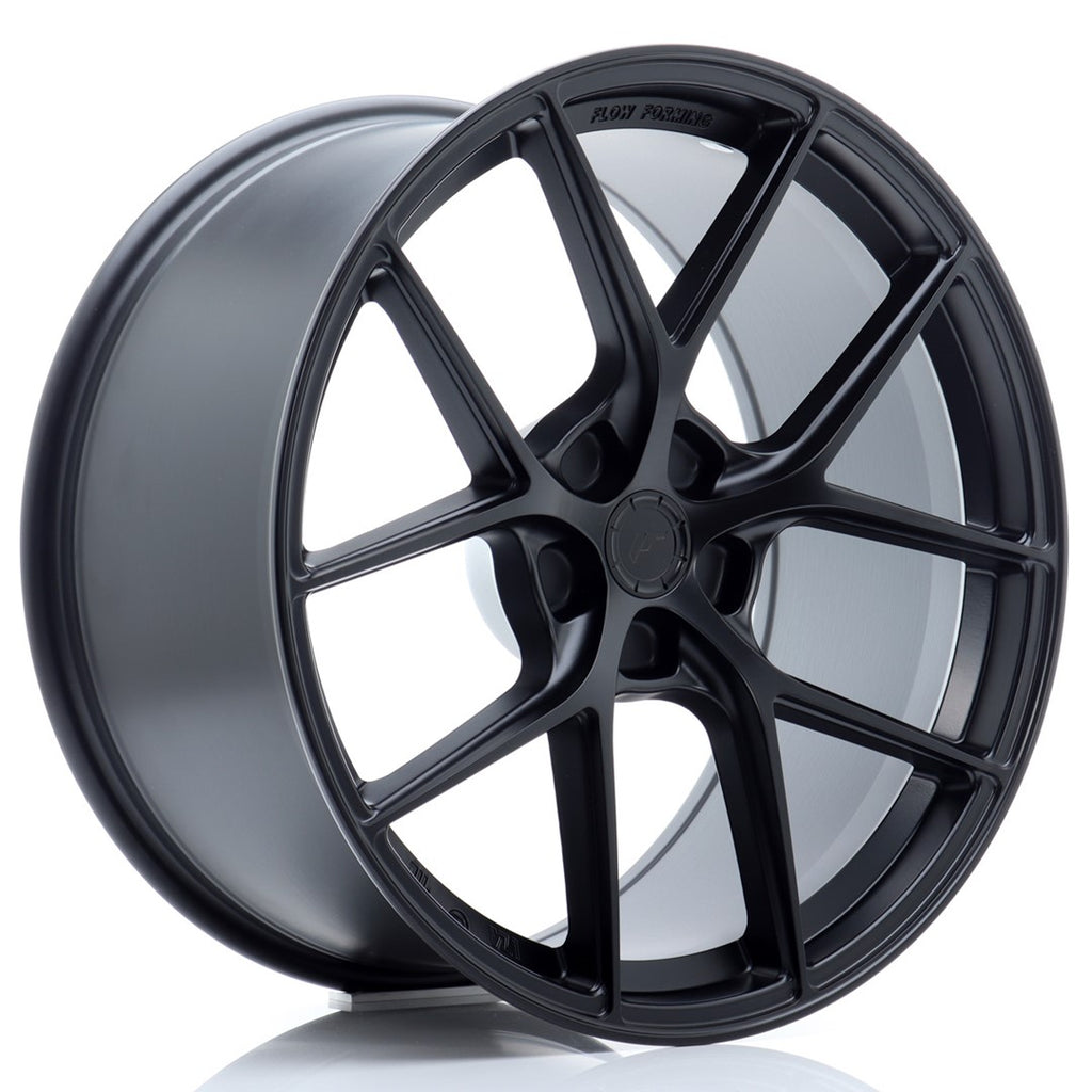 Cerchio in Lega JAPAN RACING SL01 FORGIATI 20x9.5 ET15-42 5H con foratura su misura Matt Black