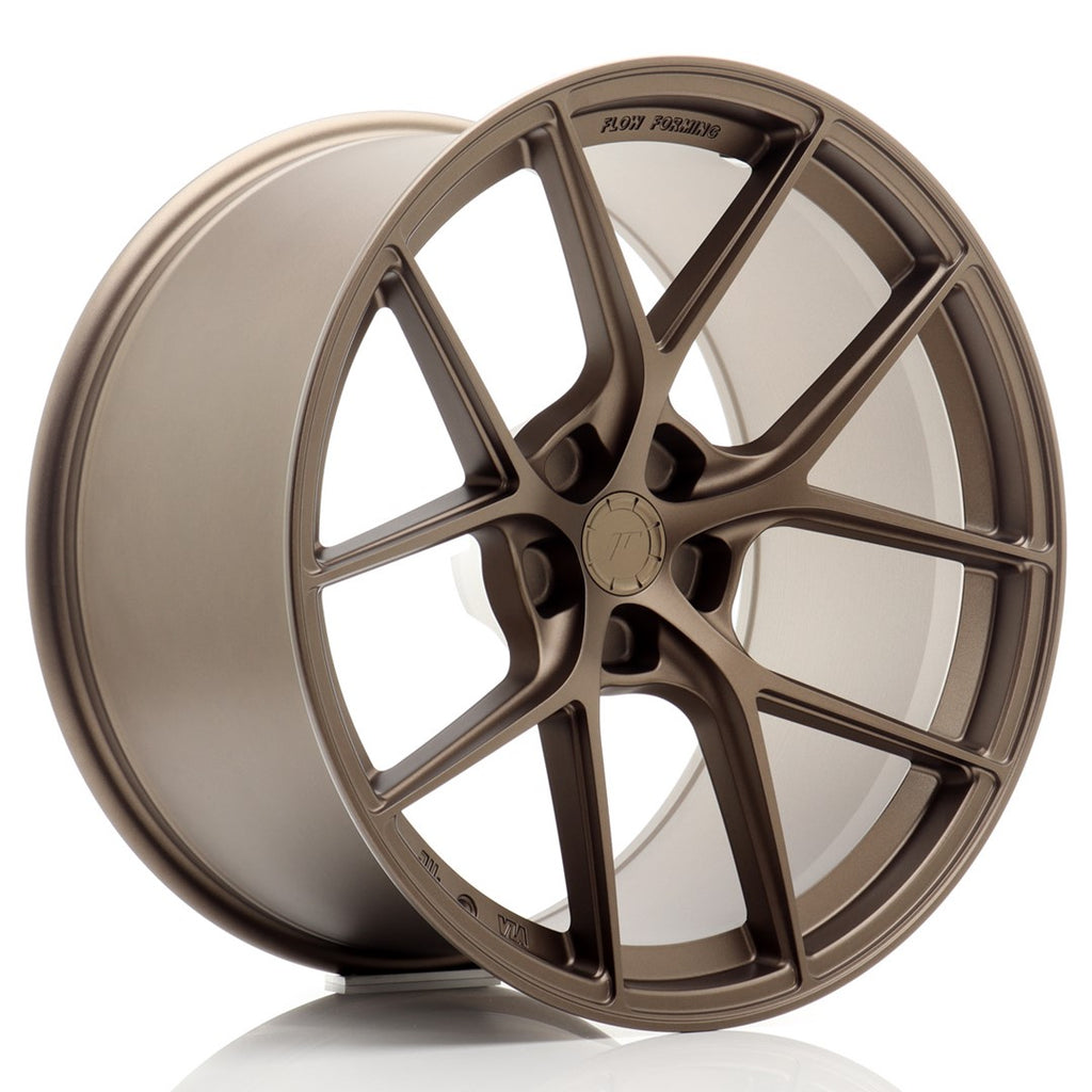 Cerchio in Lega JAPAN RACING SL01 Flow Formed 20x11 ET0-30 5H con foratura su misura Matt Bronze