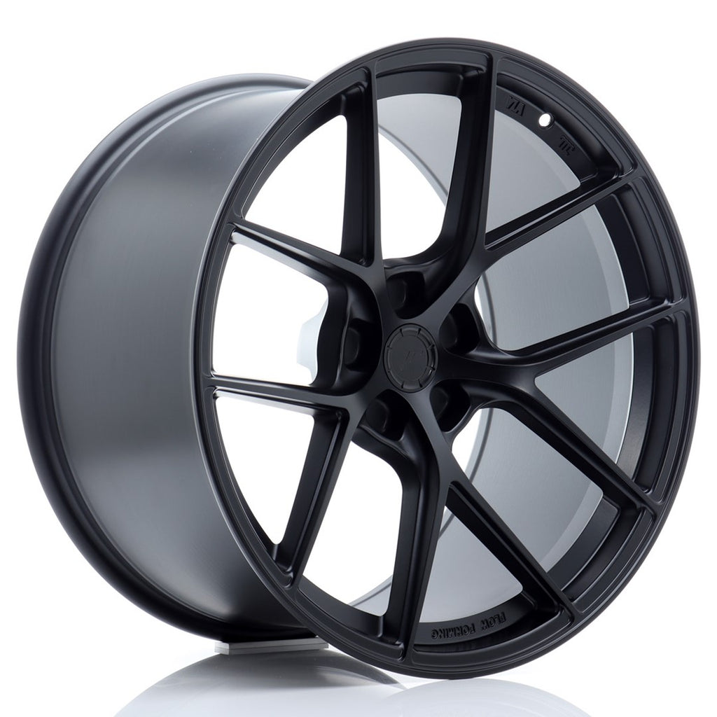 Cerchio in Lega JAPAN RACING SL01 Flow Formed 20x12 ET0-40 5H con foratura su misura Matt Black