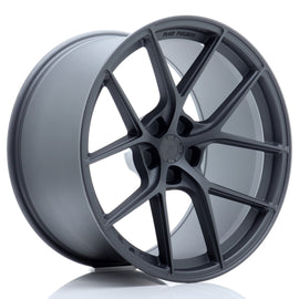 Cerchio in Lega JAPAN RACING SL01 20x12 ET0-40 5H con foratura su misura Matt Gun Metal