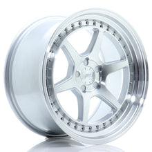 Load image into Gallery viewer, Cerchio in Lega JAPAN RACING JR43 18x9,5 ET15-35 5H con foratura su misura Silver Machined Face
