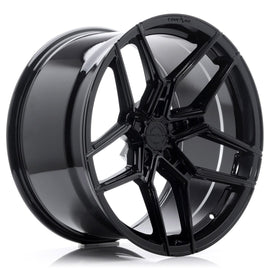 Cerchio in Lega CONCAVER CVR5 19x10,5 ET15-57 con foratura su misura Platinum Black