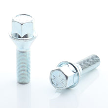 Carica l'immagine nel visualizzatore di Gallery, Bulloni Ruota HEX17 Conici 12x1,5 x39mm Argento (Set 10)