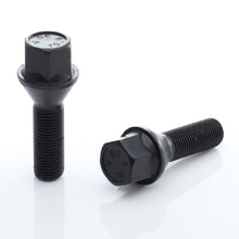Carica l'immagine nel visualizzatore di Gallery, Bulloni Ruota HEX17 Conici 12x1,5 x50mm Neri (Set 10)