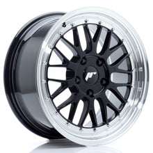 Load image into Gallery viewer, Cerchio in Lega JAPAN RACING JR23 17x8 ET35 5x100 Gloss Black w/Machined Lip