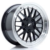 Cerchio in Lega JAPAN RACING JR23 17x8 ET35 5x100 Gloss Black w/Machined Lip