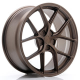 Cerchio in Lega JAPAN RACING SL01 Flow Formed 19x8 ET20-40 5H con foratura su misura Matt Bronze