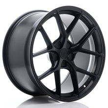 Load image into Gallery viewer, Cerchio in Lega JAPAN RACING SL01 19x10 ET20-40 5H con foratura su misura Matt Black