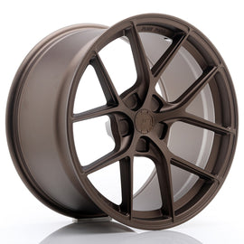 Cerchio in Lega JAPAN RACING SL01 19x10 ET20-40 5H con foratura su misura Matt Bronz