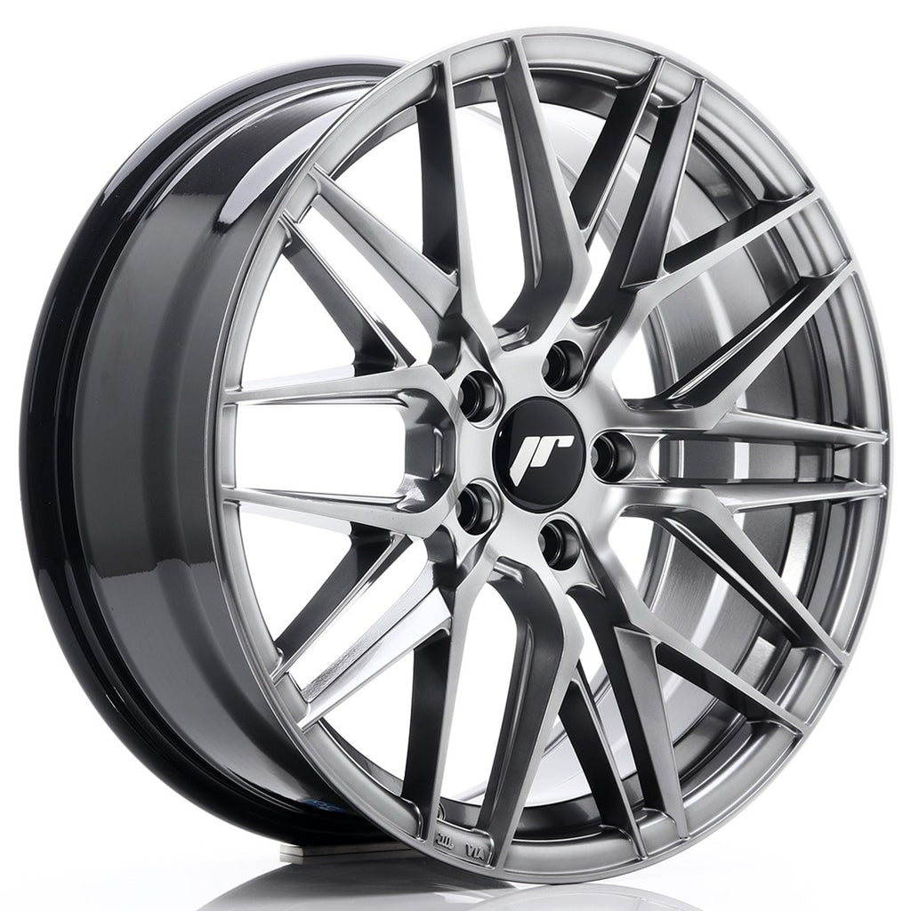 Cerchio in Lega JAPAN RACING JR28 18x7,5 ET35 5x100 Hyper Black